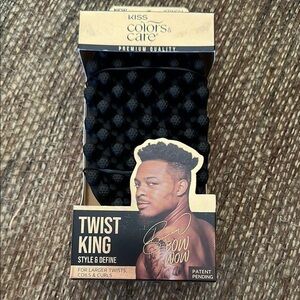 Kiss Colors & Care Twist King Hair Sponge 🌙 🌙